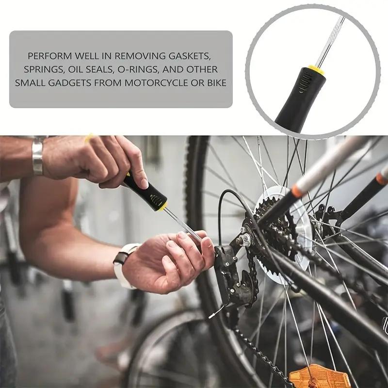 6pcs Pick Hook Set Durable Extra Long O-ring And Seal Remover Craft Hobby Tool Color Randomly Bearing Puller Tool Tools Tools