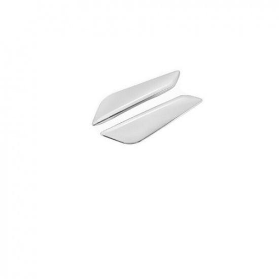 Fit For BMW 5 Series G30 2018- ABS Chrome Vent Cover Fender Decor Cover Trim