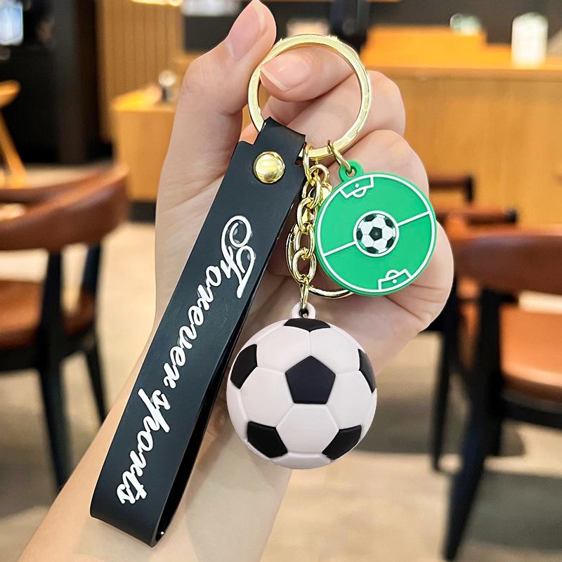 2026 USA, Canada, Mexico World Cup Football Mascot Keychain - New Sports Souvenir Gift for Boys