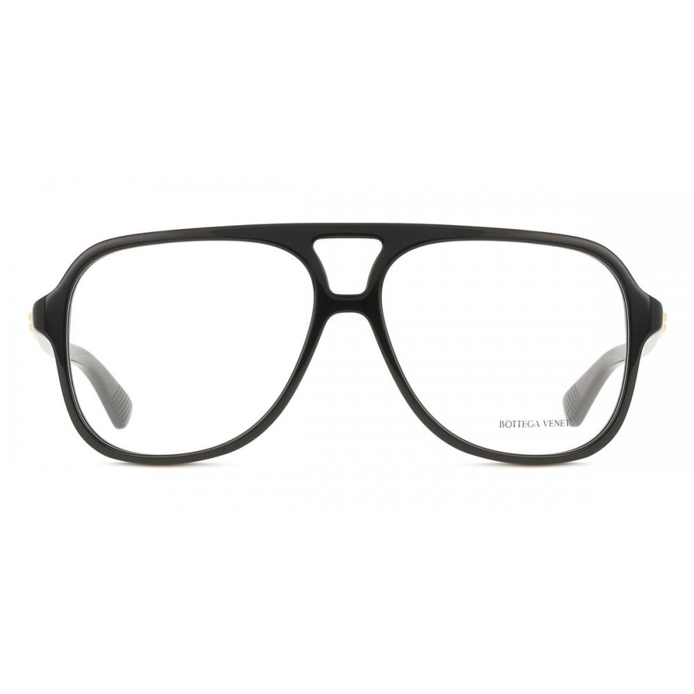 Bottega Veneta Unisex Eyeglasses Bv1417o 001 Black/56-13-145