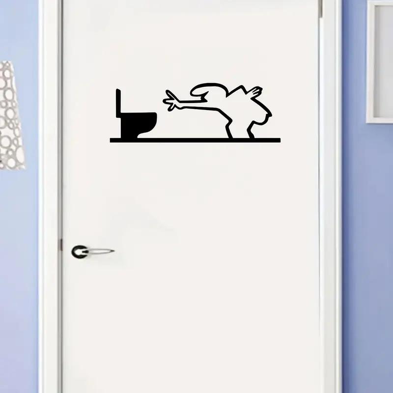 La Linea Minimalistická Kresba Samolepka na Auto Nárazník a Okno Dveře Samolepka na Zeď s Designem Kreslené Postavičky Domácí Dekorace Auta