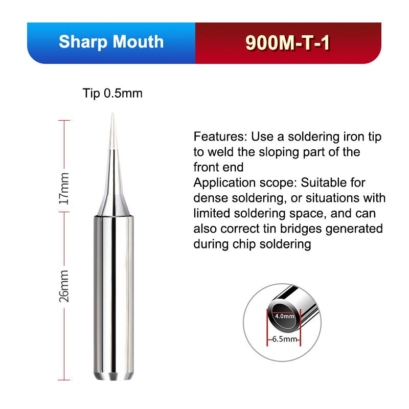 1Set Soldering Iron Tips Replacement Kit Internal Heating Constant Temperature Electric Soldering Iron Tip Soldering Irons Tools