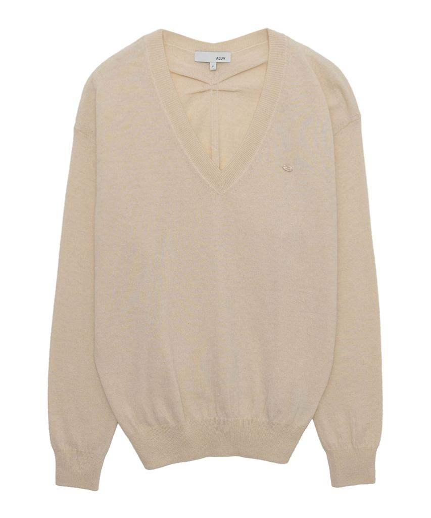 Eilubeu V-Neck Cashmere Aarapo101P