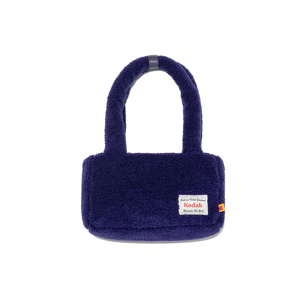 Kodak Fleece Baguette Shoulder Bag Purple