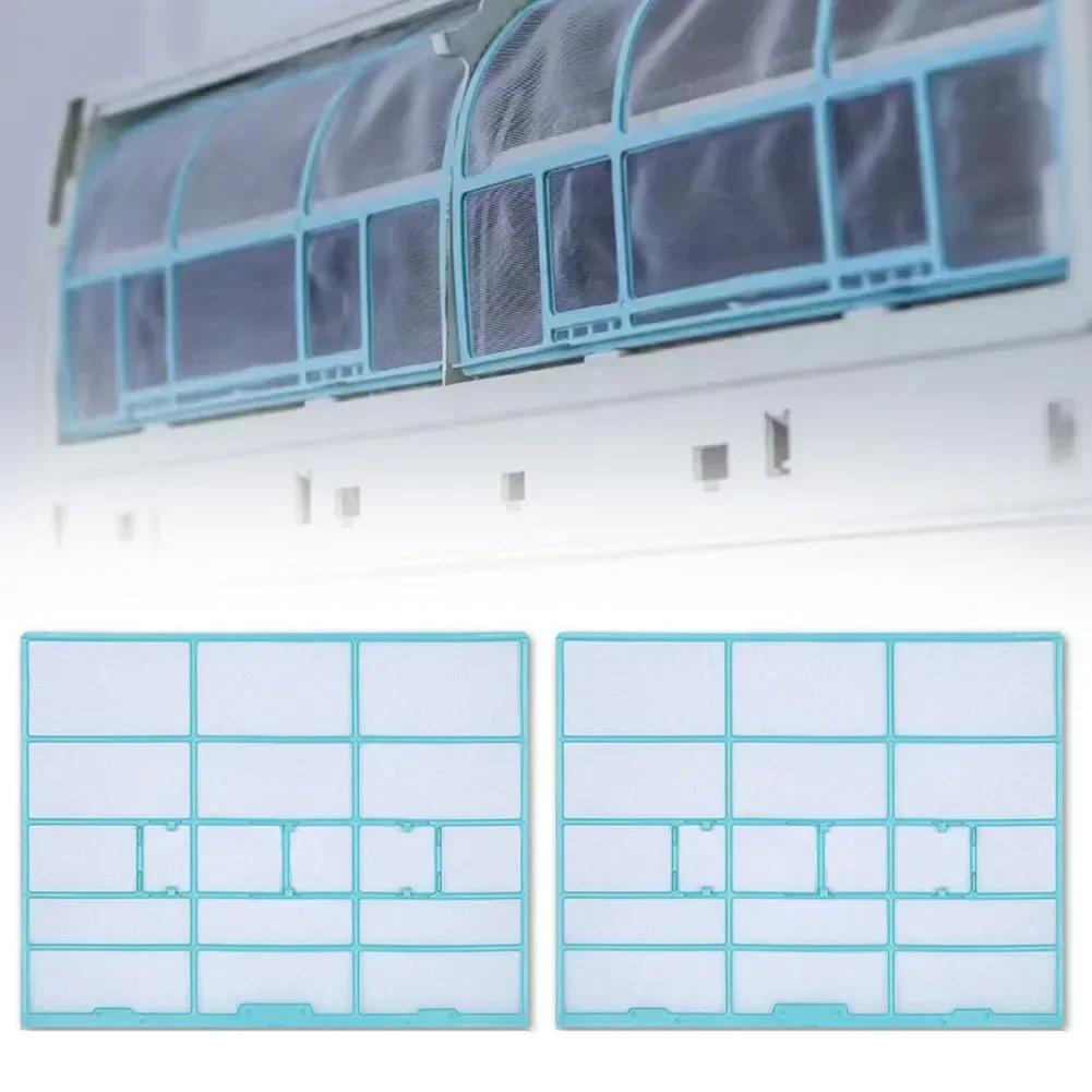 Hanging Filter Air Conditioner Filter Home Appliance Maintenance Easy Installation Performance Enhancement Plastic Material