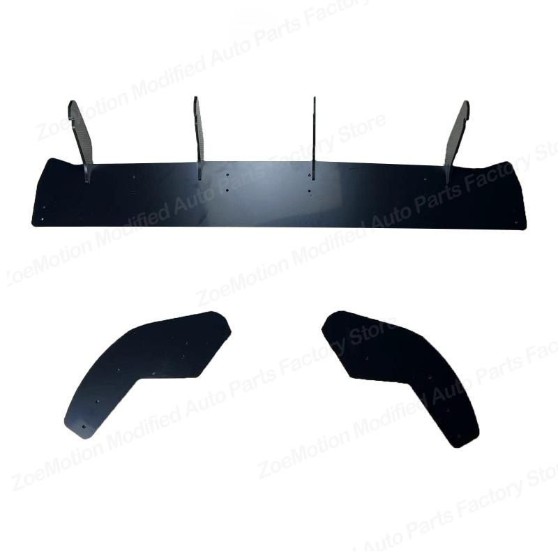 Para Volkswagen Golf MK7.5 GTI TCR 2017-2020 Difusor Trasero Placa Spoiler Labio Splitter Kit de Carrocería Tuning Accesorios para Coche