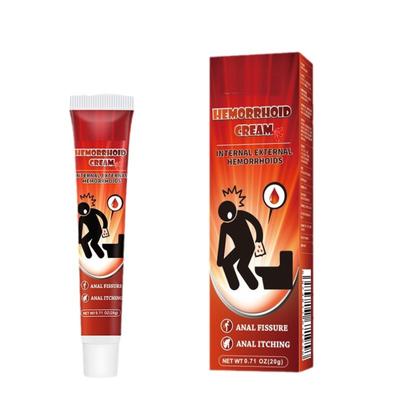 Hämorrhoiden-Beruhigungscreme, schnelle Linderung von Hämorrhoiden-Creme, schnelle Linderung von Schmerzen, Schwellungen, Beschwerden und Juckreiz, 1 Stück