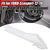 Fuel Fill Tank Supply Gas Cap Funnel Tube White Spout For 09-19 Ford 8U5Z17B068B
