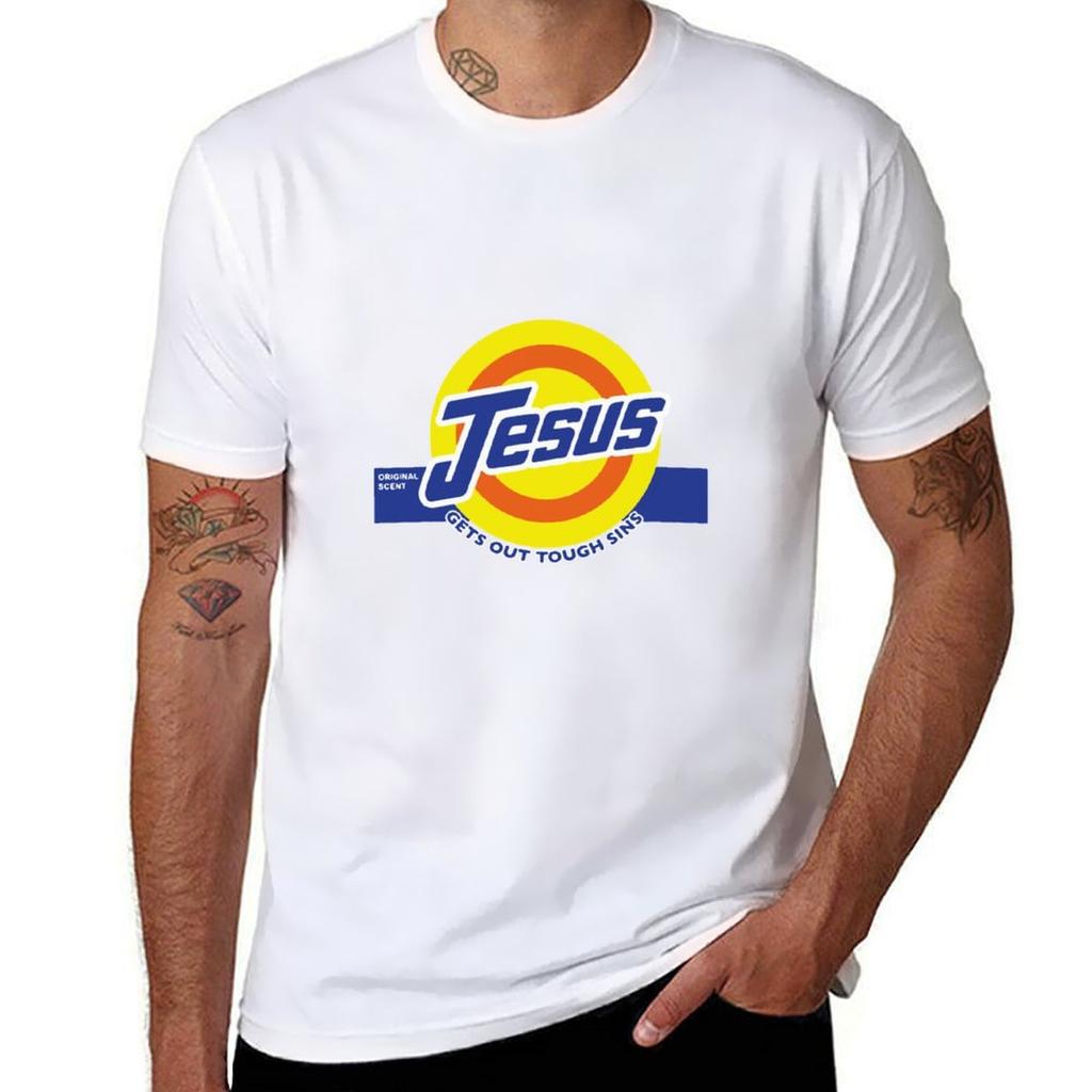 Jesus Gets Out Tough Sins Christian Faith Bible Tshirt Standard Fit Solid Tee Shirt