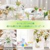 Mini vase set 10 stylish flower transparent glass carving single stems simple container hydroponics ikebana artificial flowers Nordic style relief