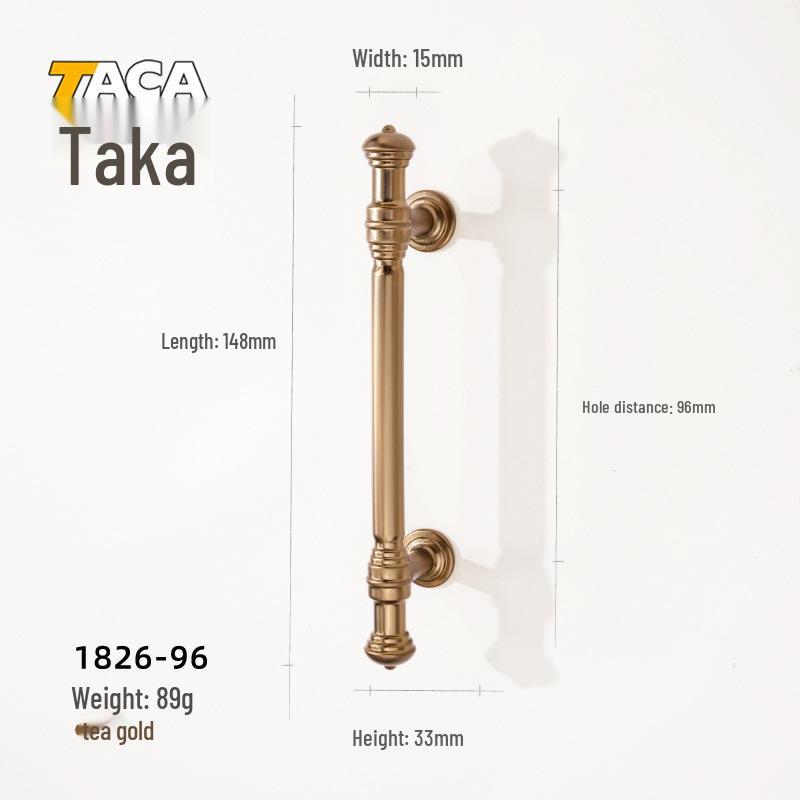 European Furniture Gold Handle for Cabinets and Wardrobes