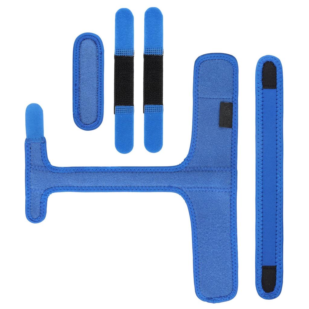 New Trigger Finger Splint Blue Finger Protector with Steel Finger Corrector