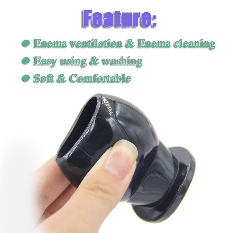 3 Sizes Hollow Anal Plug Gay Enema Tools Female Soft Vagina Speculum Pussy Anus Dilator Anal Sex Toys for Couples Sex Shop