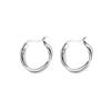 Twist Earrings Women'S Niche High-End Plain Ring Earrings New Year Earrings Premium Durable Quality Useful Practical