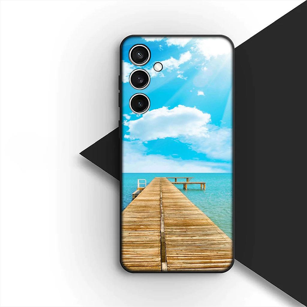Pour OPPO A80 A18 A16 A40 A17 A15 A38 A78 A79 A54 A57 A12 A60 5G 4G Coque Étui de Téléphone Montagne Univers Galaxie Mer Plage Voyage