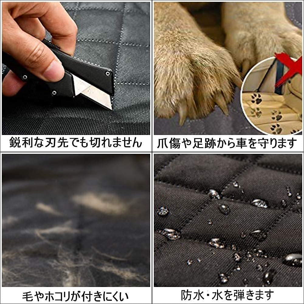 Pet Dog Car Seat Universal Size for and Driver Seats T.D.Well Cover, Waterproof, Front, Passenger,