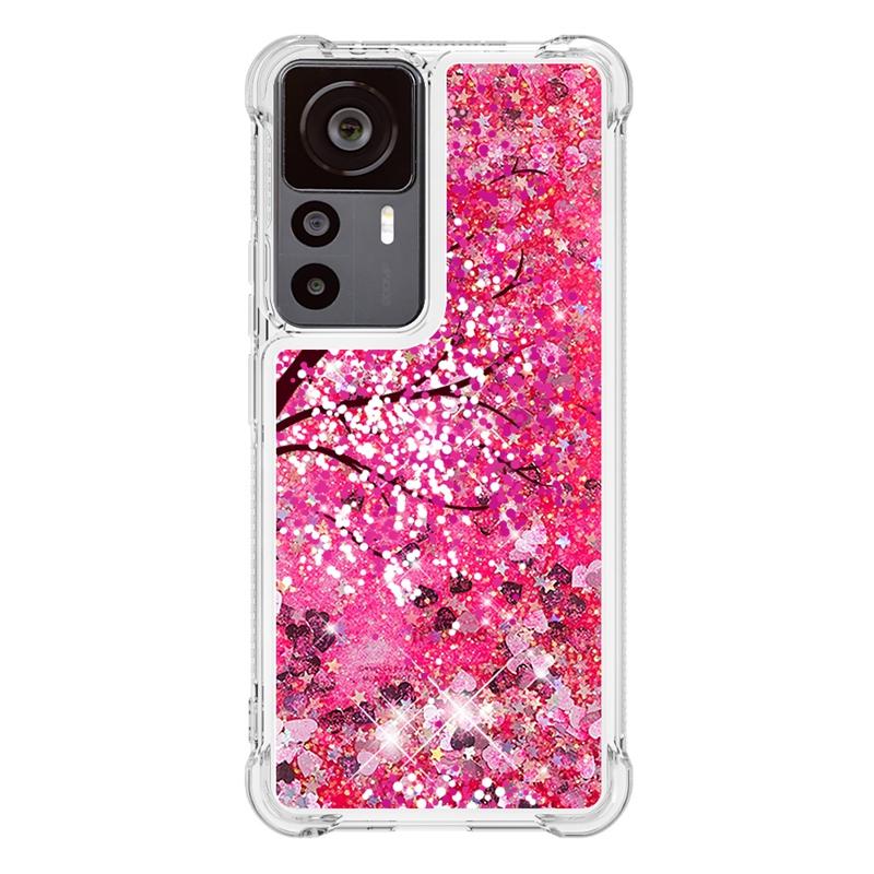 Pouzdro 12T Pro na Pro Coque Xiaomi 12T Pro Kryt Dynamické tekuté pouzdro s tekutým pískem Pro Funda Xiomi Xiaomi Mi 12T 12 T Pro Pouzdra na telefon