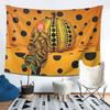 Yayoi Kusama Abstract Painting Tapestry Wall Hanging Aesthetic Home Decor Tapestries for Dorm Room