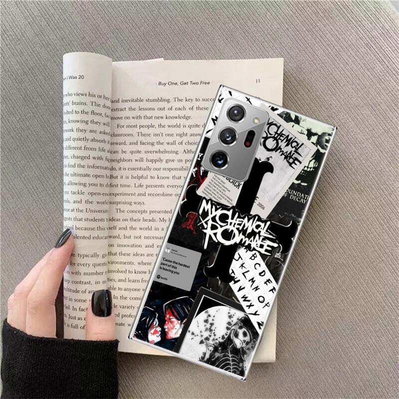 My Chemical Romance MCR Phone Case For Samsung A17 A16 A26 A36 A56 A14 A24 A34 A54 A04S Galaxy A12 A22 A32 A52S A42 A72 M30S M12
