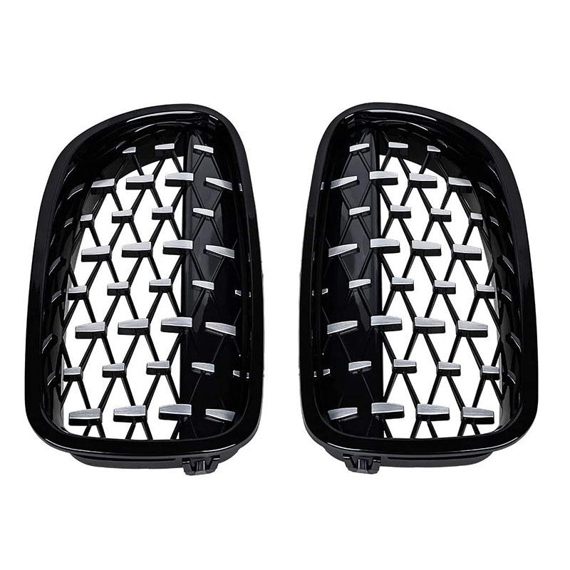 Car Front Bumper Sport Racing Grill Grilles For BMW 5 Series F10 F11 F18 520i 523i 528i  520d 530d 10-16 Diamond Kidney