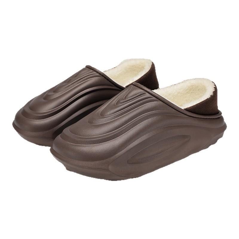 Herr 2025 Vinter Bomullstofflor: Inomhus/Utomhus EVA-sula, Höjdökning, Varm Häl-Täckt Design.