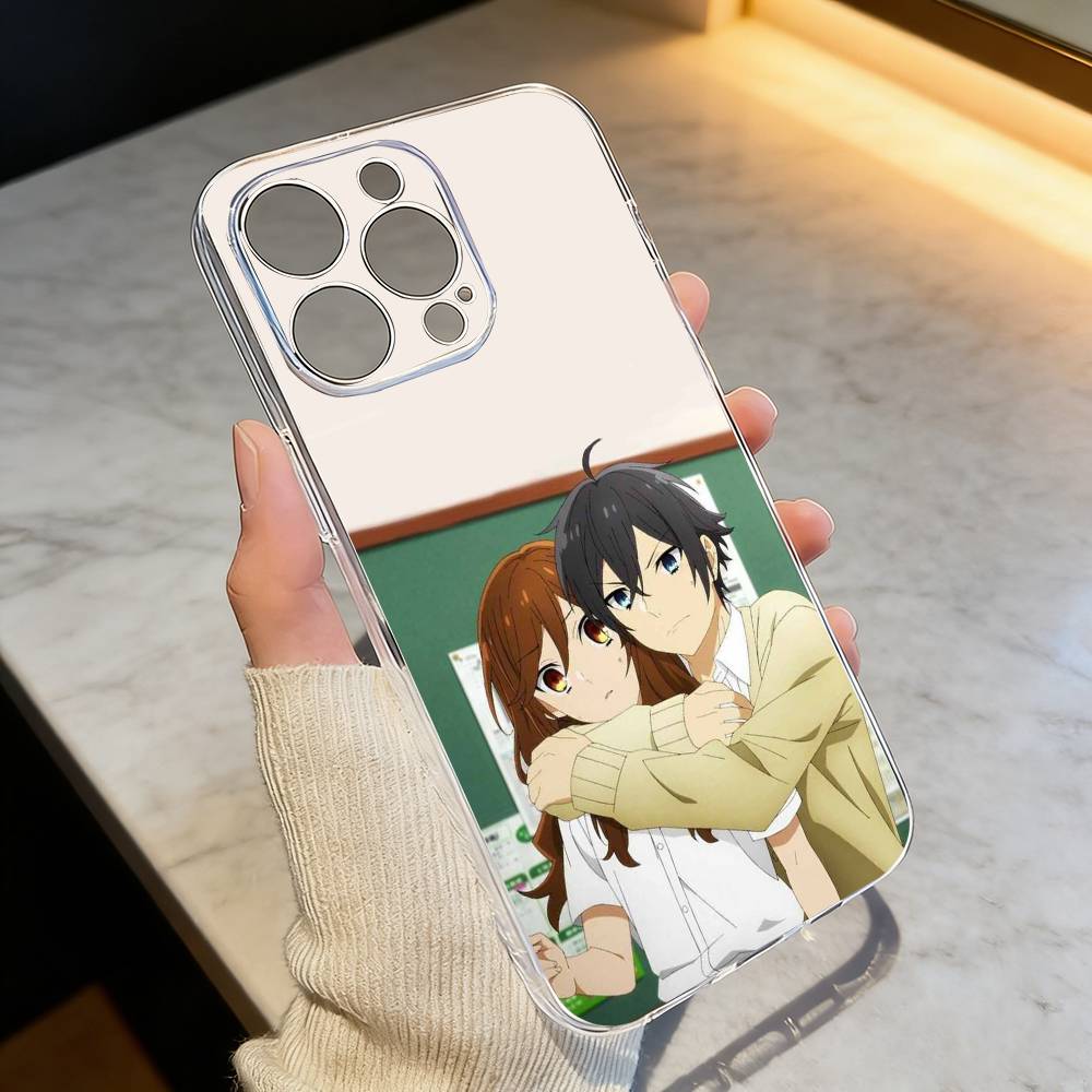 

Horimiya Kyouko Hori Izumi Miyamura Phone Case Transparent Silicone Soft For iPhone 17 16 15 14 13 12 11 Mini Pro Max Plus iPhone13PROMAX