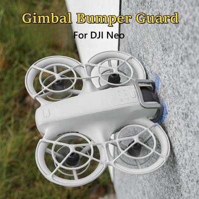 BRDRC Gimbal Bumper Guard Gray Aluminum Alloy Protection Guard Bar Drop-proof Anti-Collision RC Drone Accessories for DJI Neo