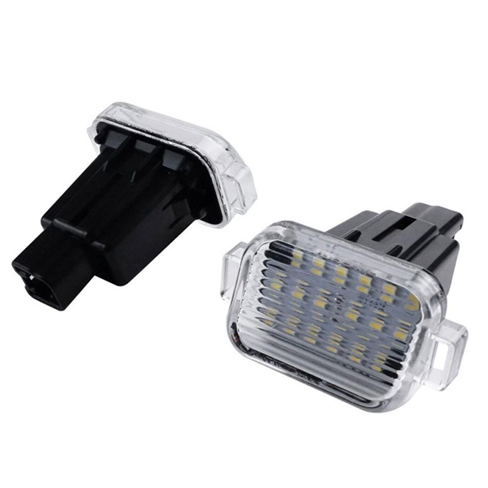1 Pair GHK151270B GHK151270A Car Light Number Plate Lamp For Mazda 6 2014-2020