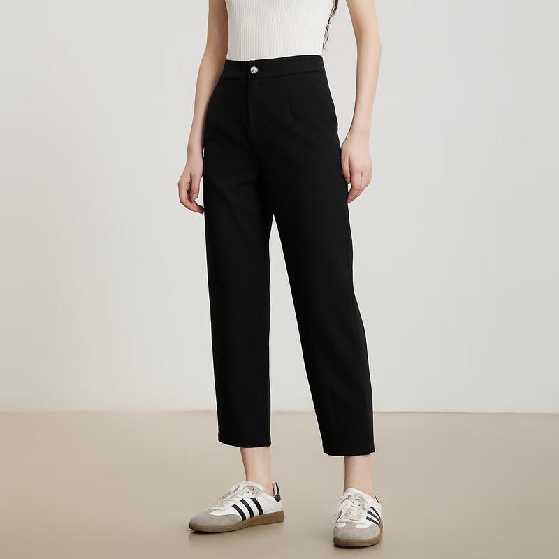 Gejin Women's Slim-Fit Straight Leg Casual Pants 9132430140