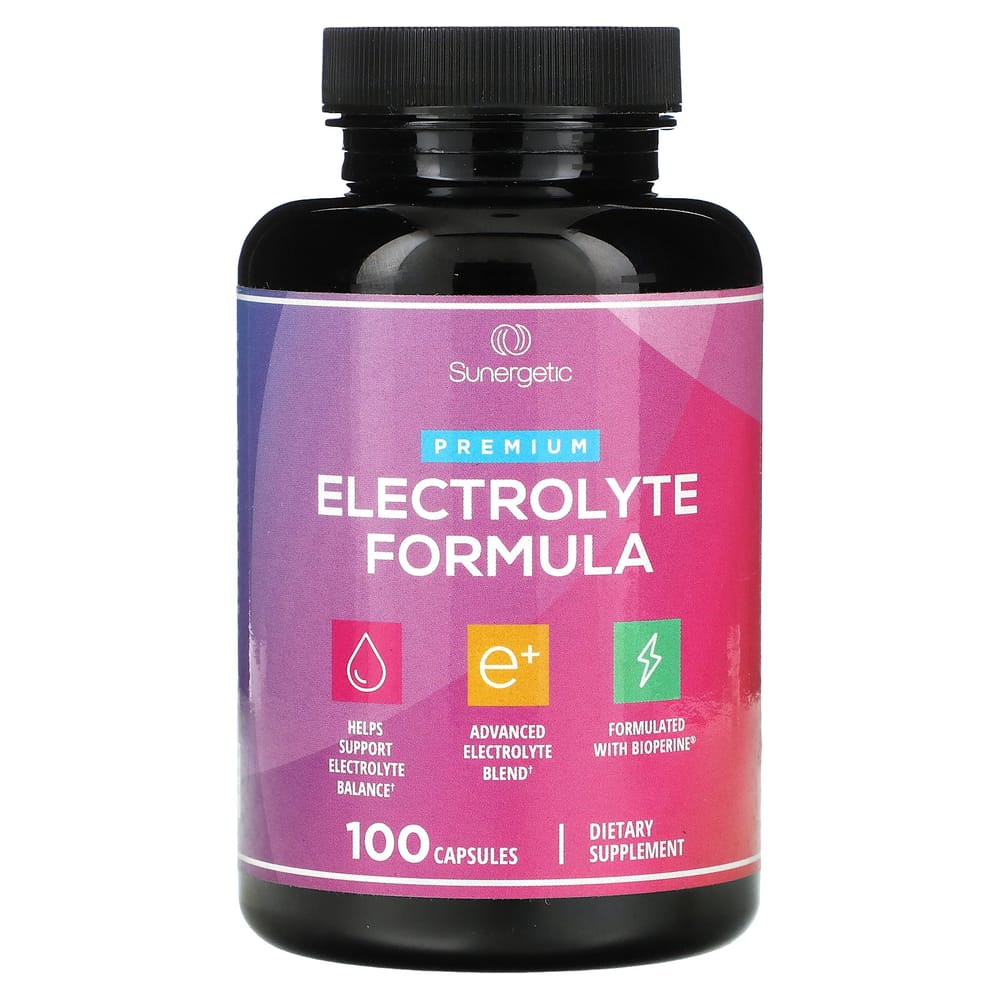 iHerb Premium Electrolyte Formula Capsules, 100 Count