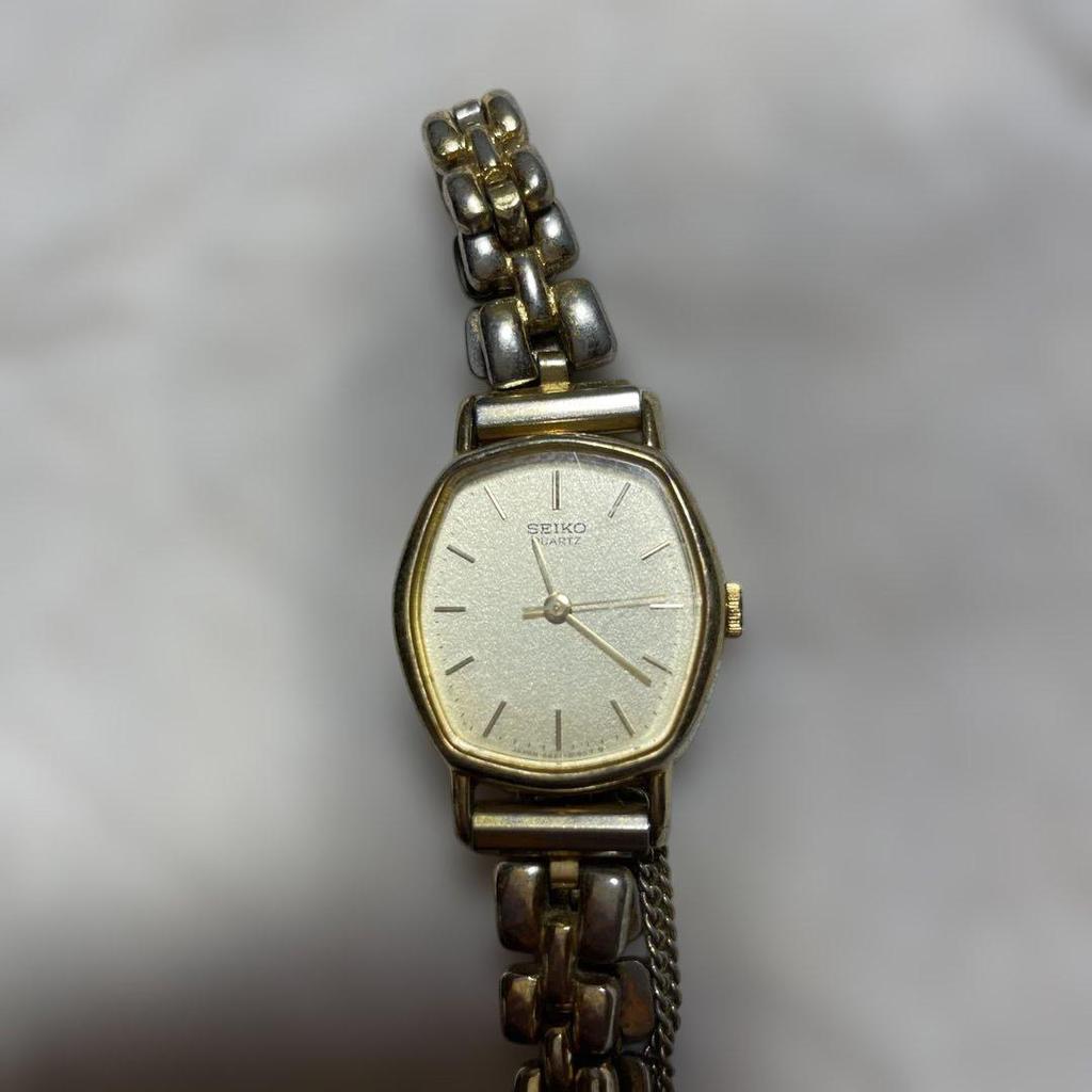 [USED] SEIKO Analog Watch Silver/Gold