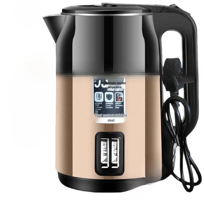 Durable Thickened Stainless Steel Electric Kettle, Large Capacity, Fast Boiling, Automatic Power-Off, Constant Temperature Control.