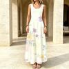 Women's Sleeveless Flowy Long Maxi Dress Lightweight,Stylish Versatile Comfort for Summer Beach Vacation & Daily Casual