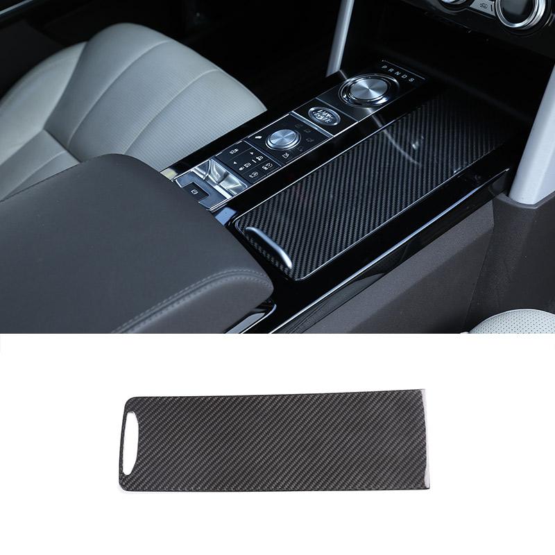 For Land Rover Discovery 5 LR5 2017-2021 Real Carbon Fiber Interior Modification Car Decoration Panel Stickers Car Accessories