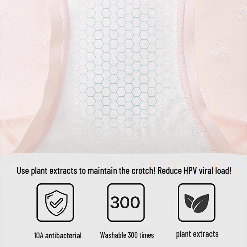 Urban Lady Anti-HPV 10A Antibakterieller Nahtloser Damen-Slip