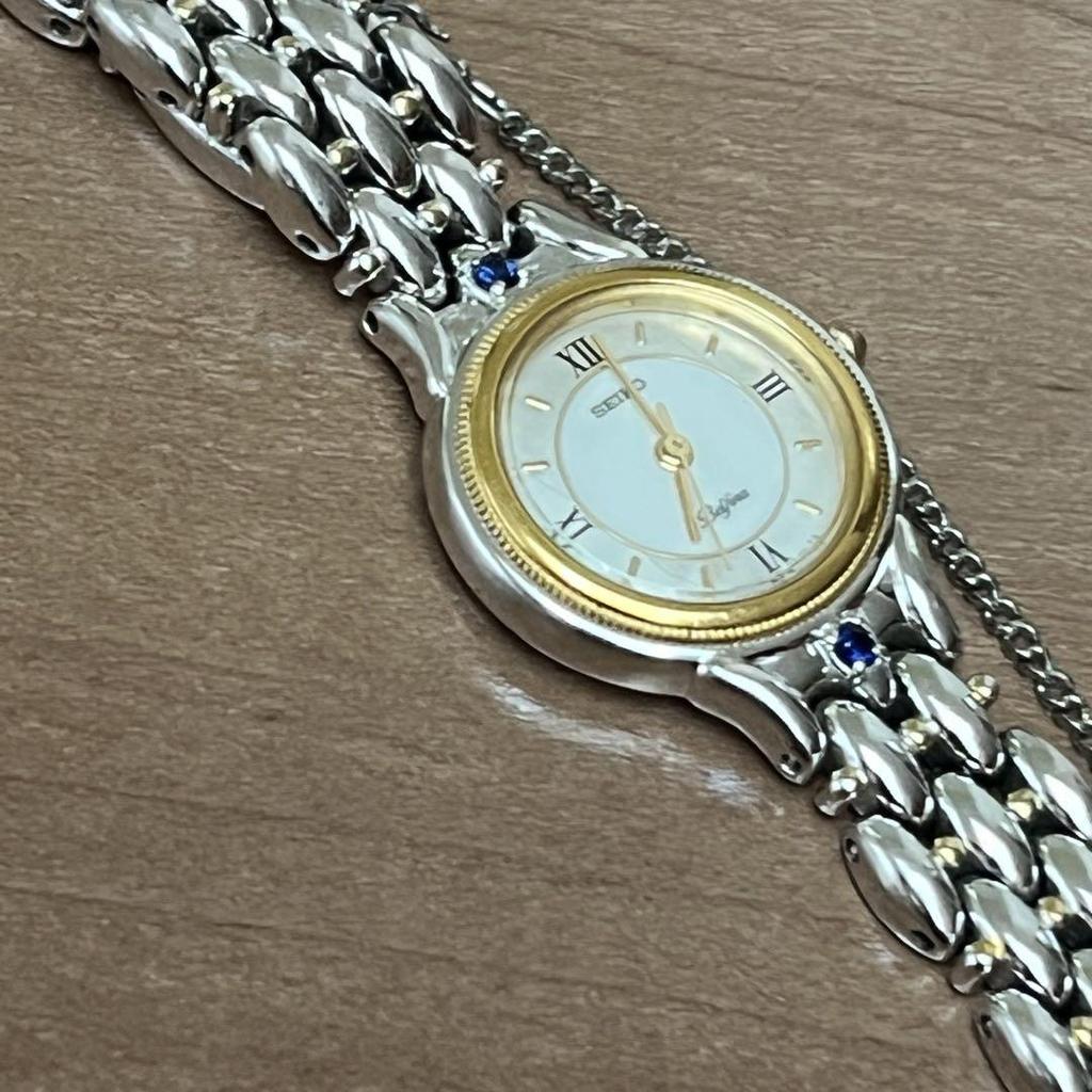 [USED] SEIKO Belfina Women's Watch with 2 Sapphires