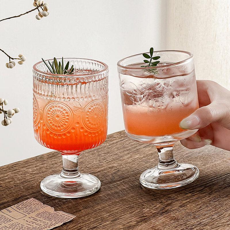 ZISIZ Designer Retro Ins-Style Universal Drink Glass