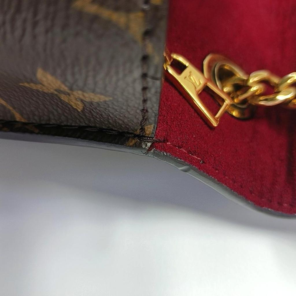 [Pre-Owned] Passy Classic Monogram Adjustable Shoulder Strap Coated Canvas With Leather Trim Messenger Bag - Good #1O4KVH4