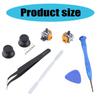 8 In 1 Hall Joystick Replacement Kit with Screwdriver & Pry Tool Accessory for PS5 Controller Enhances Gaming Precision