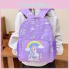 Trendy Design Basic Kids Backpack In Soft Colors Ideal For School And Use Everyday