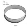 304 Stainless Steel Mousse Ring with Double Rolled Edges Round Biscuit Mould Round Chiffon Cake Mould Cake Tart Release Ring