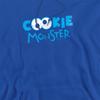 Sesame Street Unisex Adult Cookie Monster Eyes Hoodie