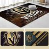 A-Hockey-Vegas-Golden Knights Emblem Floor Mats Living Room Decor Lounge Area Anti-slip Foot Mat Entrance Doormat