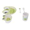 Toddler Dinnerware Set Dishwasher Safe BPA Free Prevent Slip Cartoon Baby Dinner Plate Bowl with