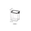 Five Grains Kitchen Airtight Square Spice Jar - Moisture-Proof Food Storage Container