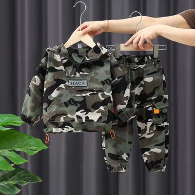 Lente Herfst Babykleding Pak Jongens Outfit Sets Koean Baby Jongens jas + Broek Sets Kinder Set