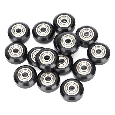 15Pcs V Shape Wheels POM Pulleys Acessórios para impressora 3D para Ender 3 para Tevo Tarantula