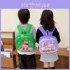 Labubu Cartoon Kids Backpack With Pvc Waterproof Material For Kindergarten Use