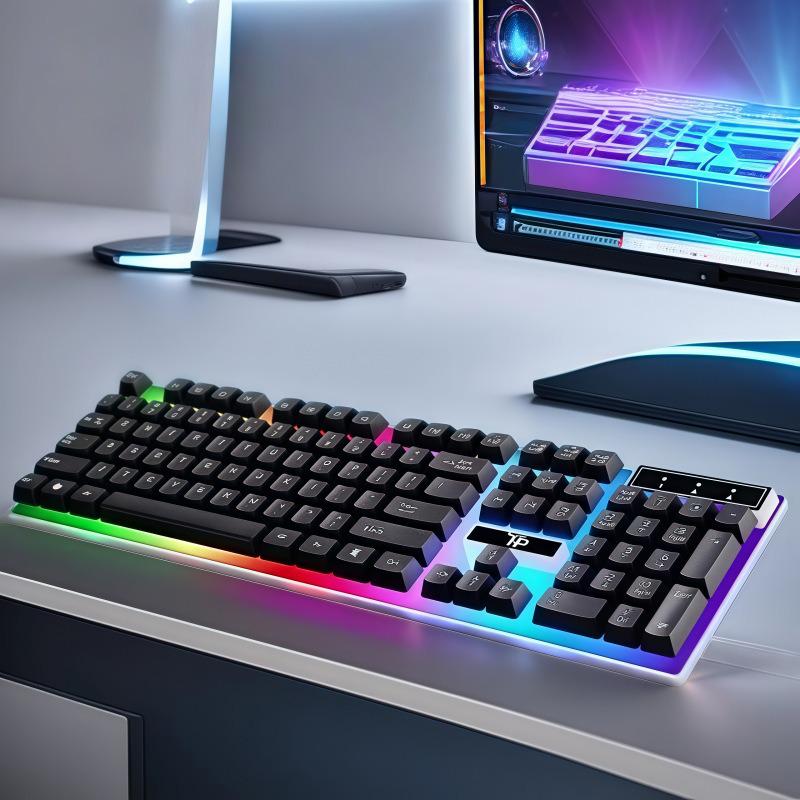Mechanical Feel Esports Gaming Keyboard & Mouse Set - Luminous Wired Accessories