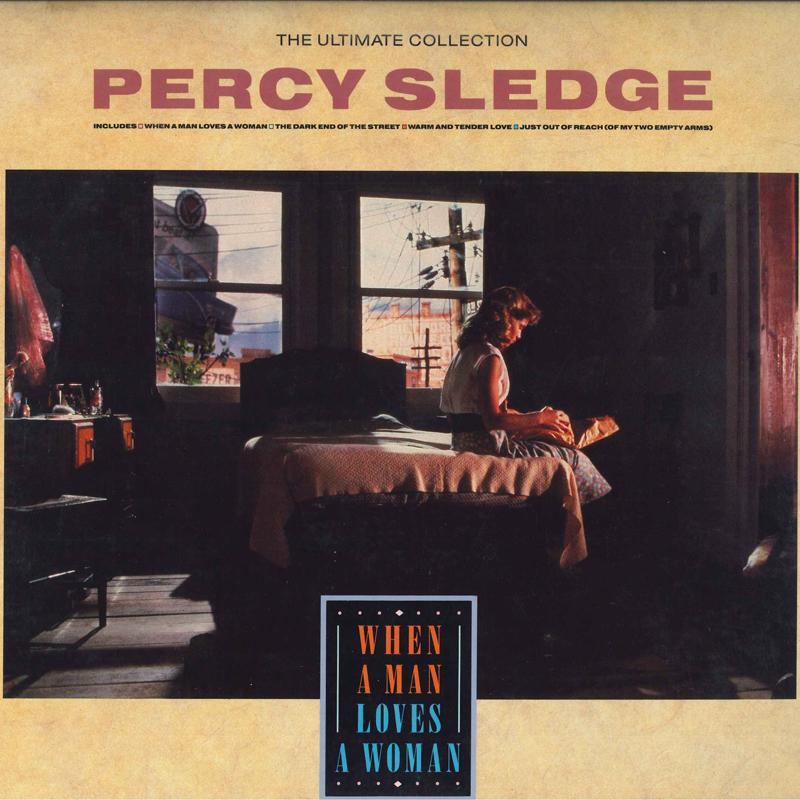 LP Record PERCY SLEDGE - Ultimate Collection When A Man Love 7802121 ATLANTIC 1987 US Soul/Funk Used